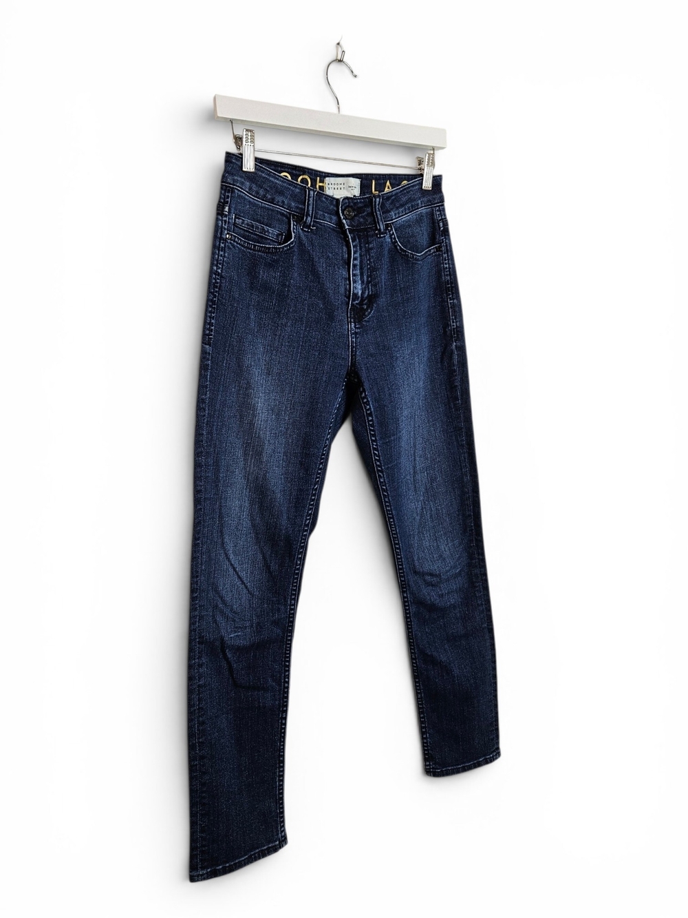 Kate Spade Broome Street Mid Rise Skinny Straight Ankle Jeans Sz 26